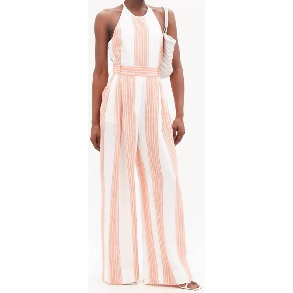 NEW THREE GRACES molly trousers in sunshine stripe